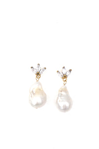 DONNA // Les boucles Perle & Strass