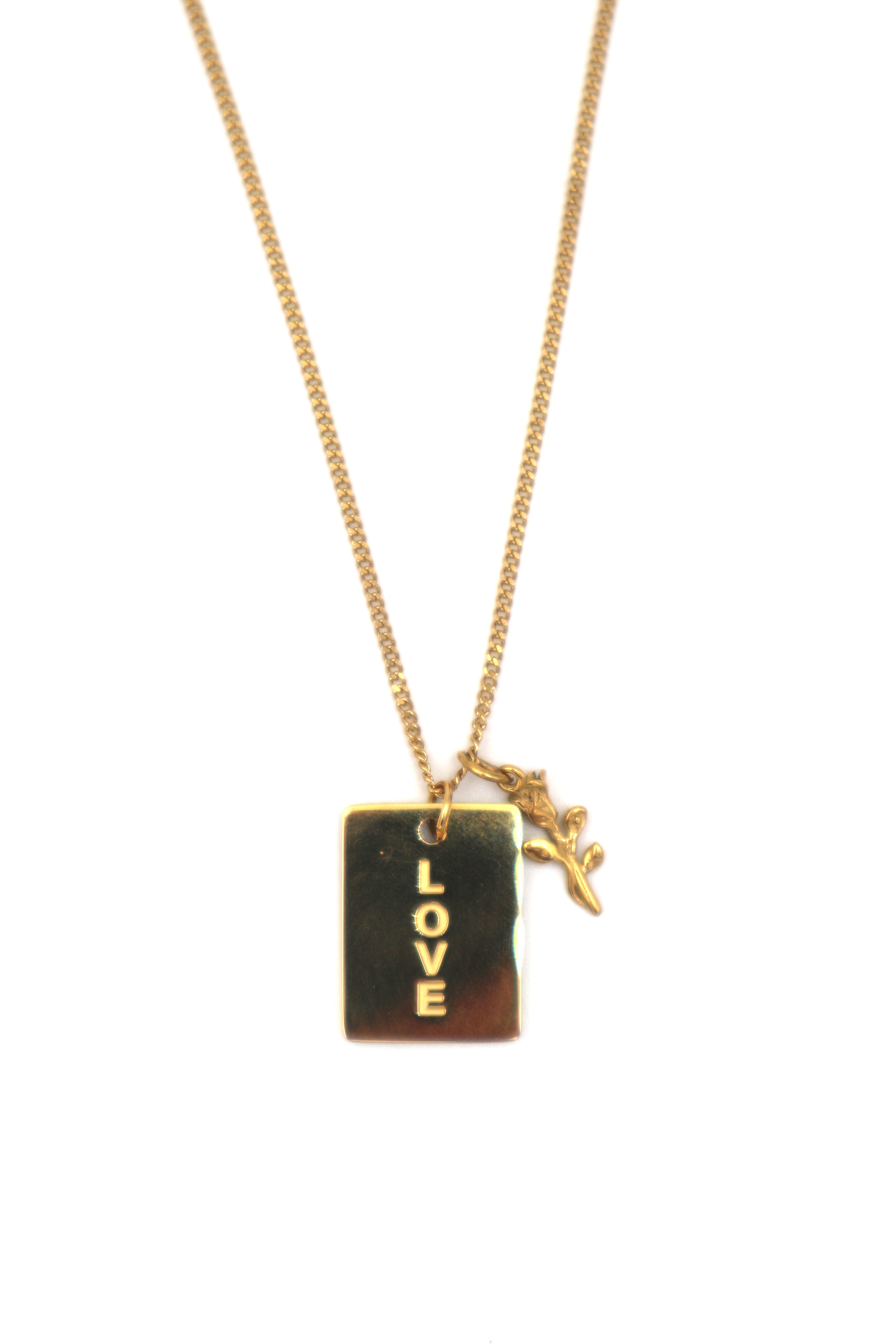 LOVE // The LOVE double-sided medallion