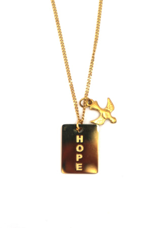 HOPE // Le médaillon double face ESPOIR